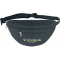 Poly Two-Zipper Fanny Pack